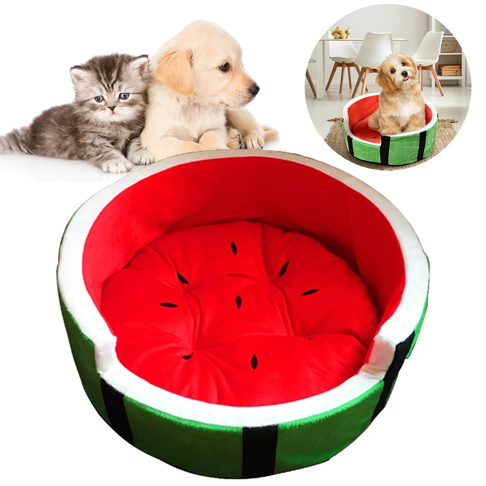 New Cat Mats Pet Watermelon Bed Family Comfort Four Seasons Winter Pet House Small Dog Cat House Dog House Fruit House Teddy Bed
New Cat Mats Pet Watermelon Bed Family Comfort Four Seasons Winter Pet House Small Dog Cat House Dog House Fruit House Teddy Bed
