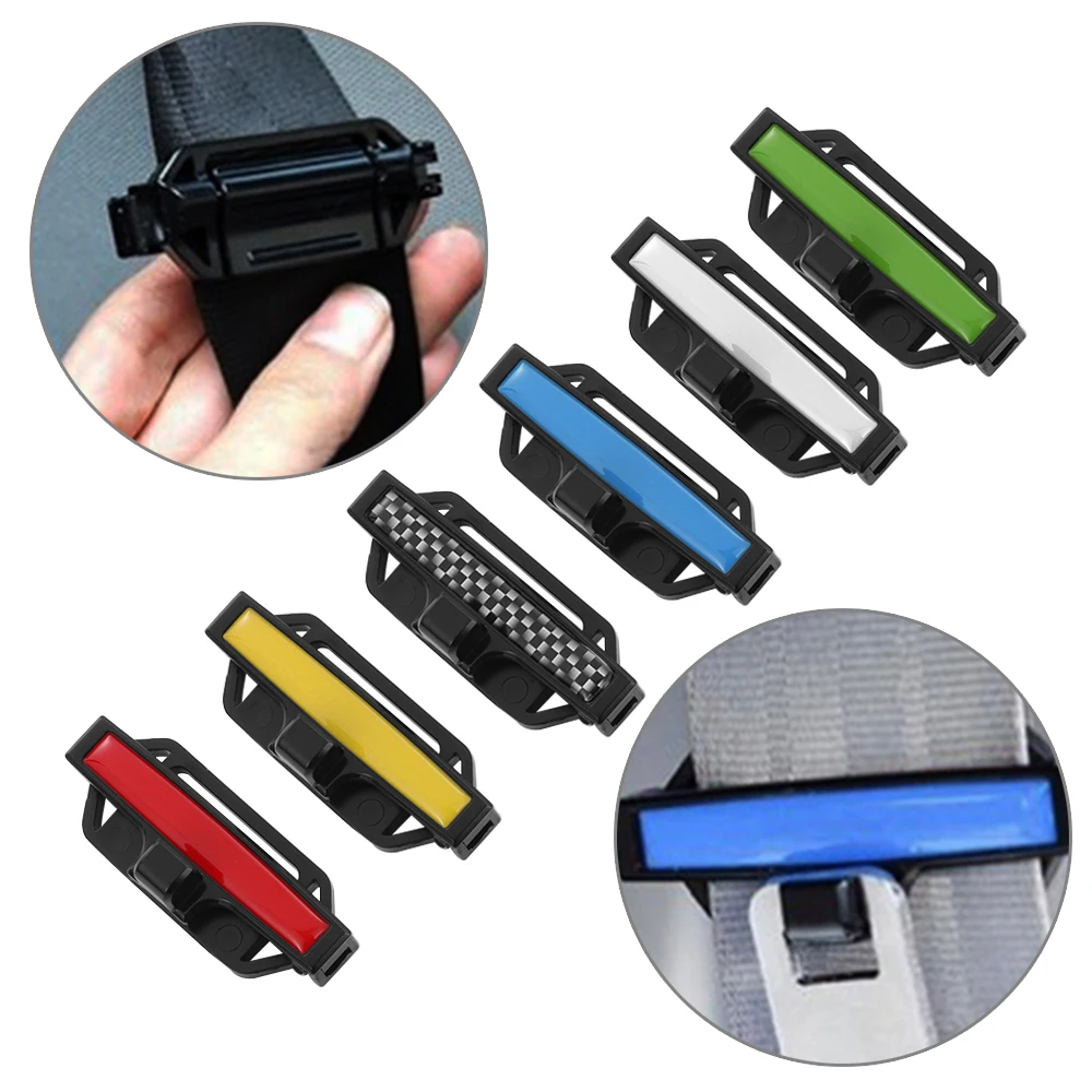 2Pcs Safety Belt Protection Clip Seat Belt Clamp Buckle Adjustment Lock Fastener for Vehicle Seatbelt Stopper Car Accessories
2Pcs Safety Belt Protection Clip Seat Belt Clamp Buckle Adjustment Lock Fastener for Vehicle Seatbelt Stopper Car Accessories