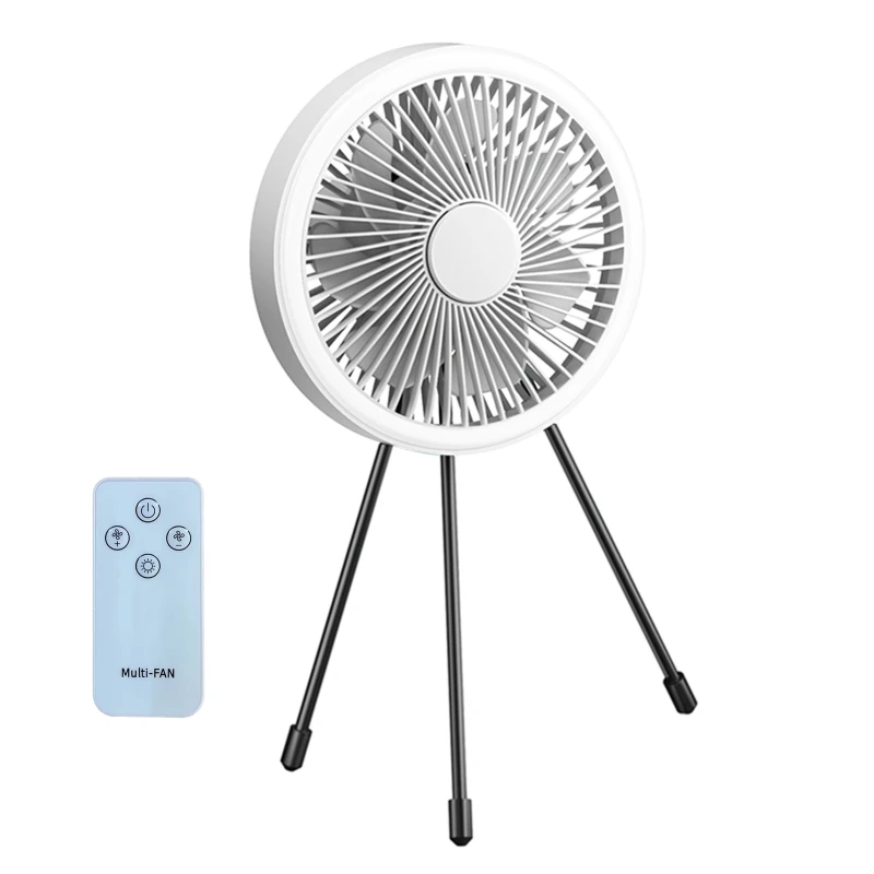 2000mAh Remote Control Table Fan Ceiling Fan with LED Light + Tripod Camping Fan for Travel Camping Dormitory Bedside
2000mAh Remote Control Table Fan Ceiling Fan with LED Light + Tripod Camping Fan for Travel Camping Dormitory Bedside