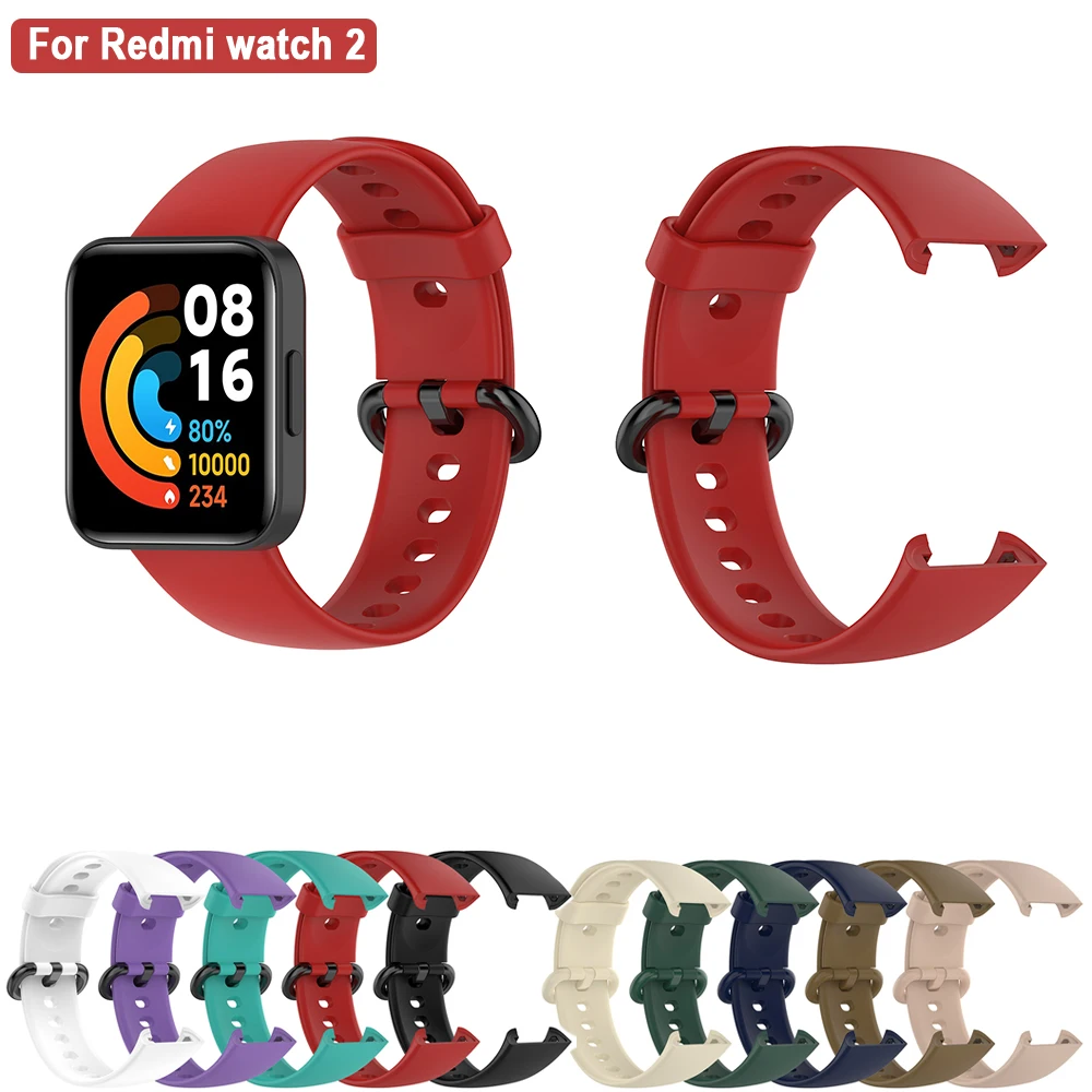 Ремешок силиконовый для Redmi Watch 2, спортивный оригинальный сменный резиновый браслет для официального ремешка Redmi Watch 2
Ремешок силиконовый для Redmi Watch 2, спортивный оригинальный сменный резиновый браслет для официального ремешка Redmi Watch 2