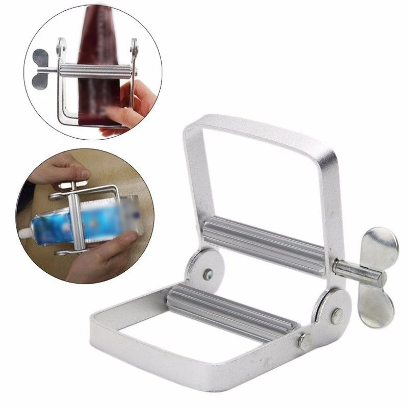 Aluminum Toothpaste Dispenser Tooth Paste Tube Squeezer Easy Useful Rolling Tube Squeezer Tools Toothbrush Holder Bathroom Acces
Aluminum Toothpaste Dispenser Tooth Paste Tube Squeezer Easy Useful Rolling Tube Squeezer Tools Toothbrush Holder Bathroom Acces