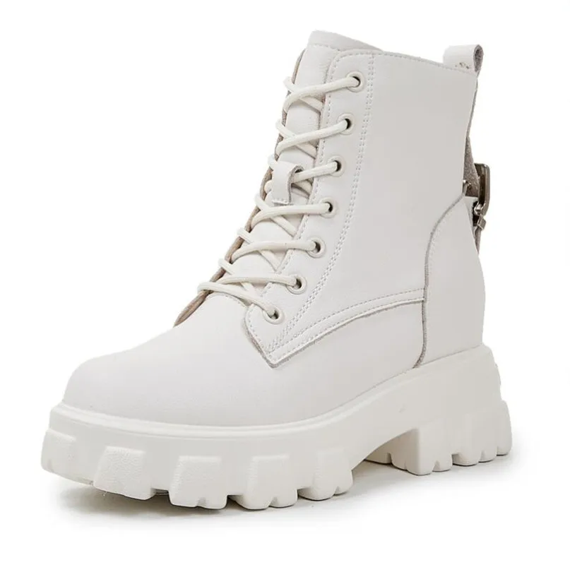 Women's Marton Boots Genuine Leather 2022 New Autumn Lace-up Motorcycle Boots Ladies British Style Women's Ankle Boots
Women's Marton Boots Genuine Leather 2022 New Autumn Lace-up Motorcycle Boots Ladies British Style Women's Ankle Boots