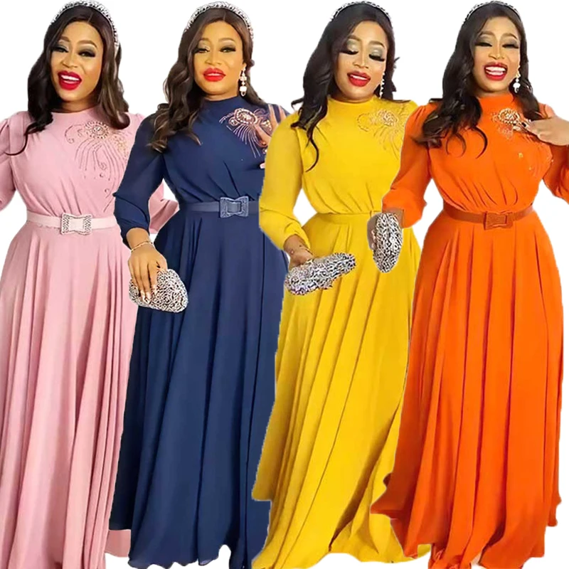 Plus Size African Party Dresses for Women 2022 New Summer Chiffon Long Maxi Dress Elegant Kaftan Muslim Gown Ladies Clothing
Plus Size African Party Dresses for Women 2022 New Summer Chiffon Long Maxi Dress Elegant Kaftan Muslim Gown Ladies Clothing