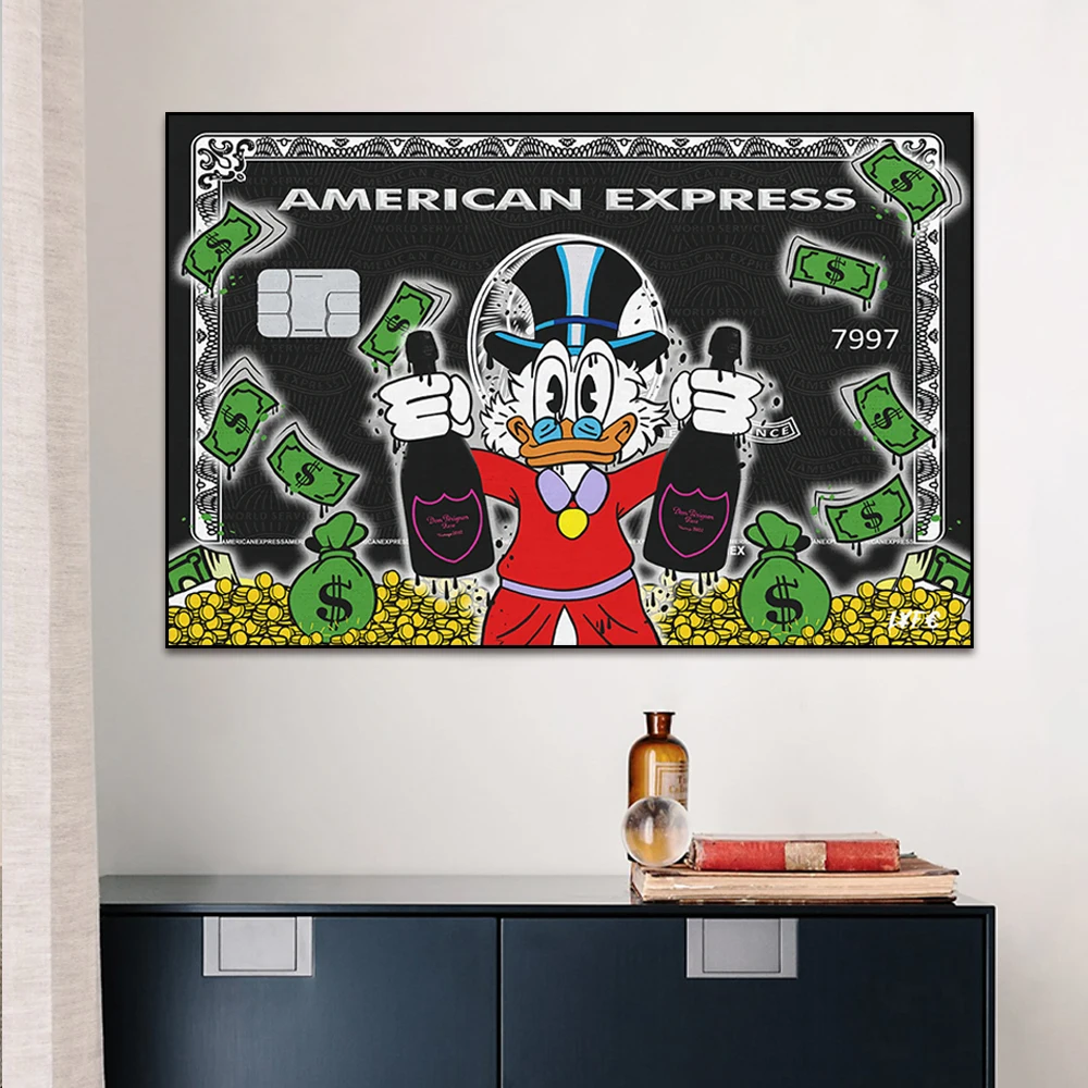 Alec Monopoly Disney Donald Duck Canvas Painting Graffiti Millionaire Money Street Art Posters and Prints for Living Room Home
Alec Monopoly Disney Donald Duck Canvas Painting Graffiti Millionaire Money Street Art Posters and Prints for Living Room Home