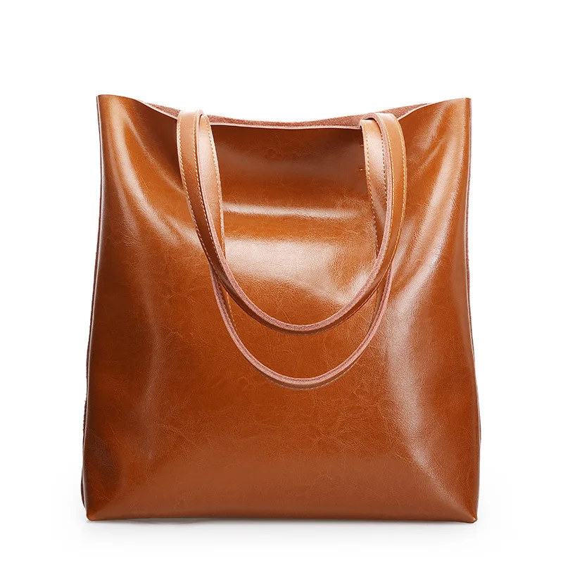 100% cow leather bag women's genuine leather handbag oil wax leather large capacity retro women's office shoulder bag women
100% cow leather bag women's genuine leather handbag oil wax leather large capacity retro women's office shoulder bag women