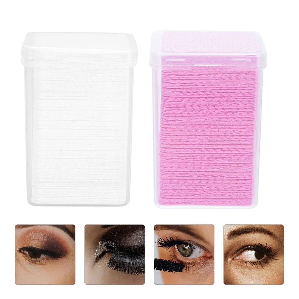 2 Boxes Eyelash Extension Supplies Portable Convenient Cleaning Cotton Pads Glue Cleaning Wipers for Salon Use
2 Boxes Eyelash Extension Supplies Portable Convenient Cleaning Cotton Pads Glue Cleaning Wipers for Salon Use