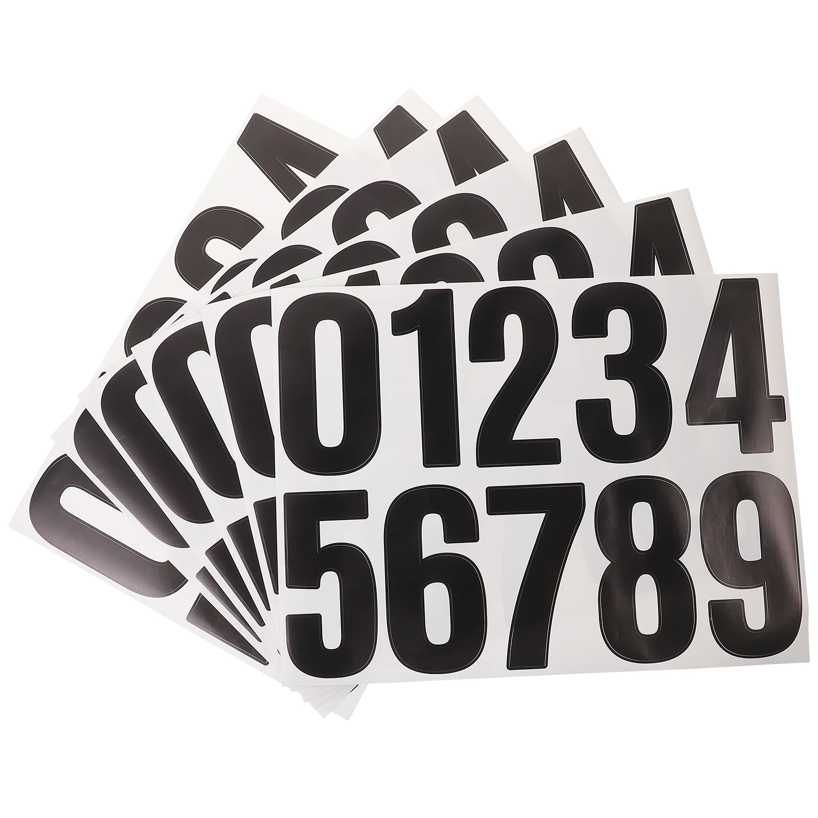 6 Sheets Number Sticker Adhesive Numbers Decals Number Sticker Large Number for Trash Can Mailbox 
6 Sheets Number Sticker Adhesive Numbers Decals Number Sticker Large Number for Trash Can Mailbox