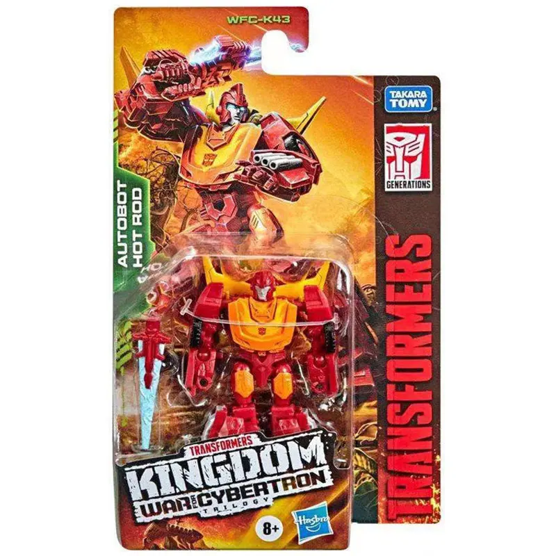 Экшн-фигурка Hasbro Трансформеры Optimus Prime Kingdom War for Cybertron Core популярный стержень