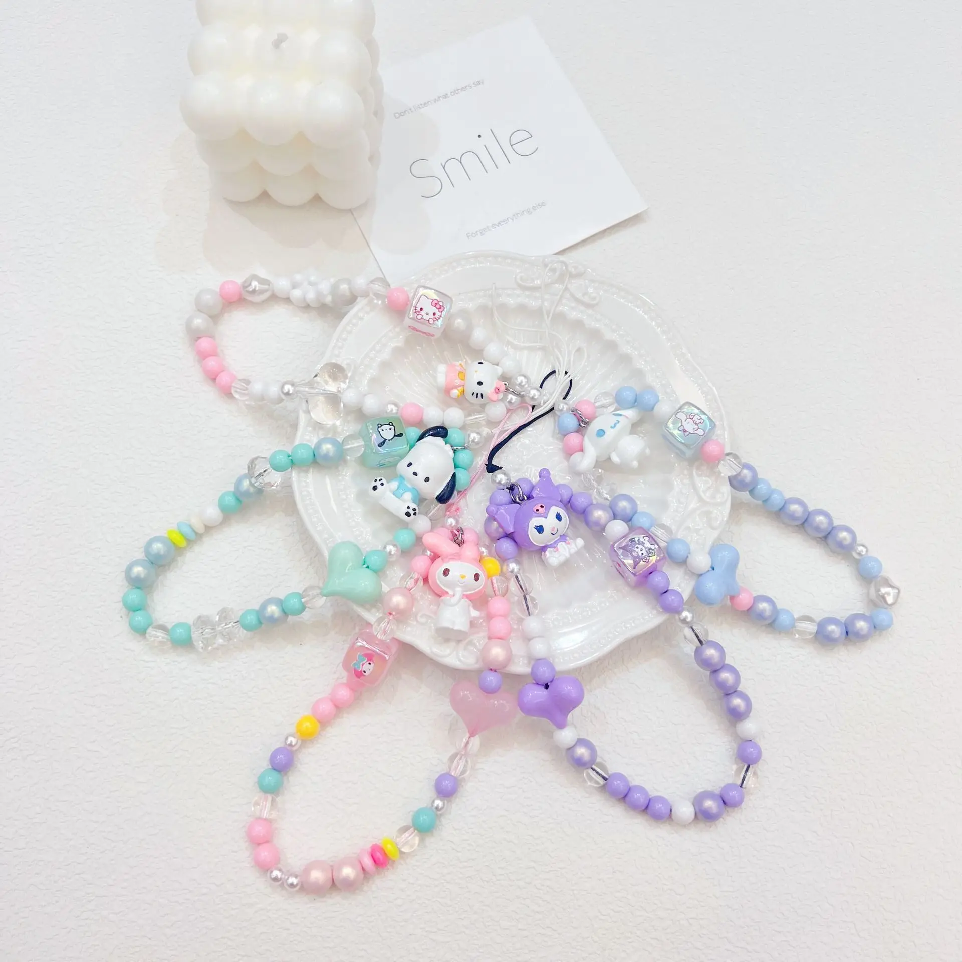 Sanrio Doll Pendant Phone Strap Cartoon Kuromi Cinnamoroll Phone Chain Cute Backpack Pendant Accessories Creative Lovers Gift
Sanrio Doll Pendant Phone Strap Cartoon Kuromi Cinnamoroll Phone Chain Cute Backpack Pendant Accessories Creative Lovers Gift