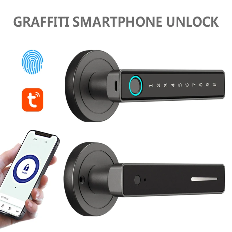 Fechadura Eletronica Fingerprint Lock Smart Lock Tu Ya Door Lock App Password Keyless Entry Door Lock For Home Hotel Office
Fechadura Eletronica Fingerprint Lock Smart Lock Tu Ya Door Lock App Password Keyless Entry Door Lock For Home Hotel Office