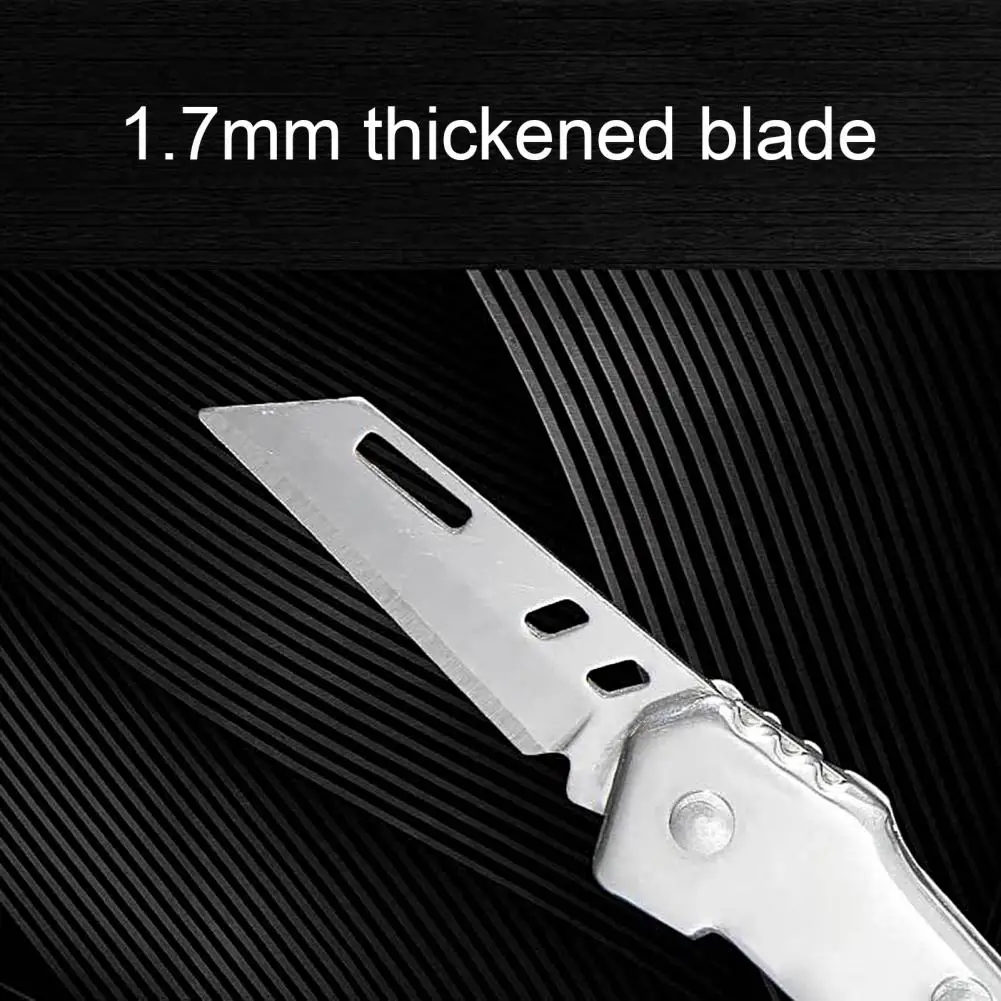 Versatile Folding Pocket Cutter Outdoor Tool Mini Knife Lightweight Cutting
Versatile Folding Pocket Cutter Outdoor Tool Mini Knife Lightweight Cutting