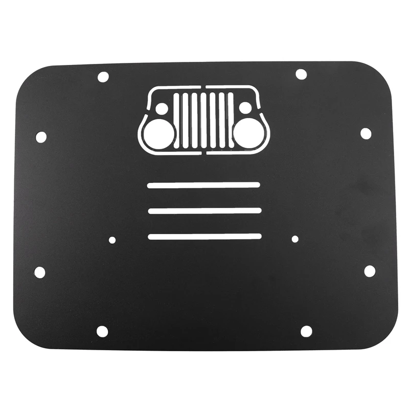 Spare Tire Carrier Delete Filler Plate Tramp Stamp Tailgate Vent-Plate Cover for 2007-2017 Jeep JK Wrangler & Unlimited
Spare Tire Carrier Delete Filler Plate Tramp Stamp Tailgate Vent-Plate Cover for 2007-2017 Jeep JK Wrangler & Unlimited
