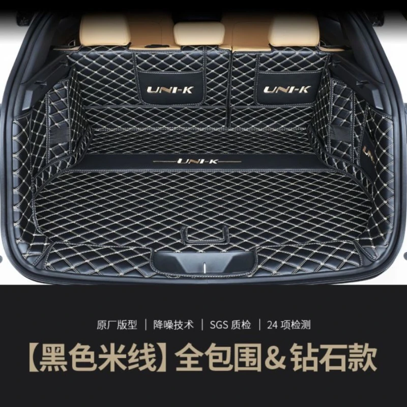 NEW Luxury For Changan UNI-K UNIK 2021 2022 2023 car trunk mat Dedicated full surround uni-k Auto parts car accessories 
NEW Luxury For Changan UNI-K UNIK 2021 2022 2023 car trunk mat Dedicated full surround uni-k Auto parts car accessories
