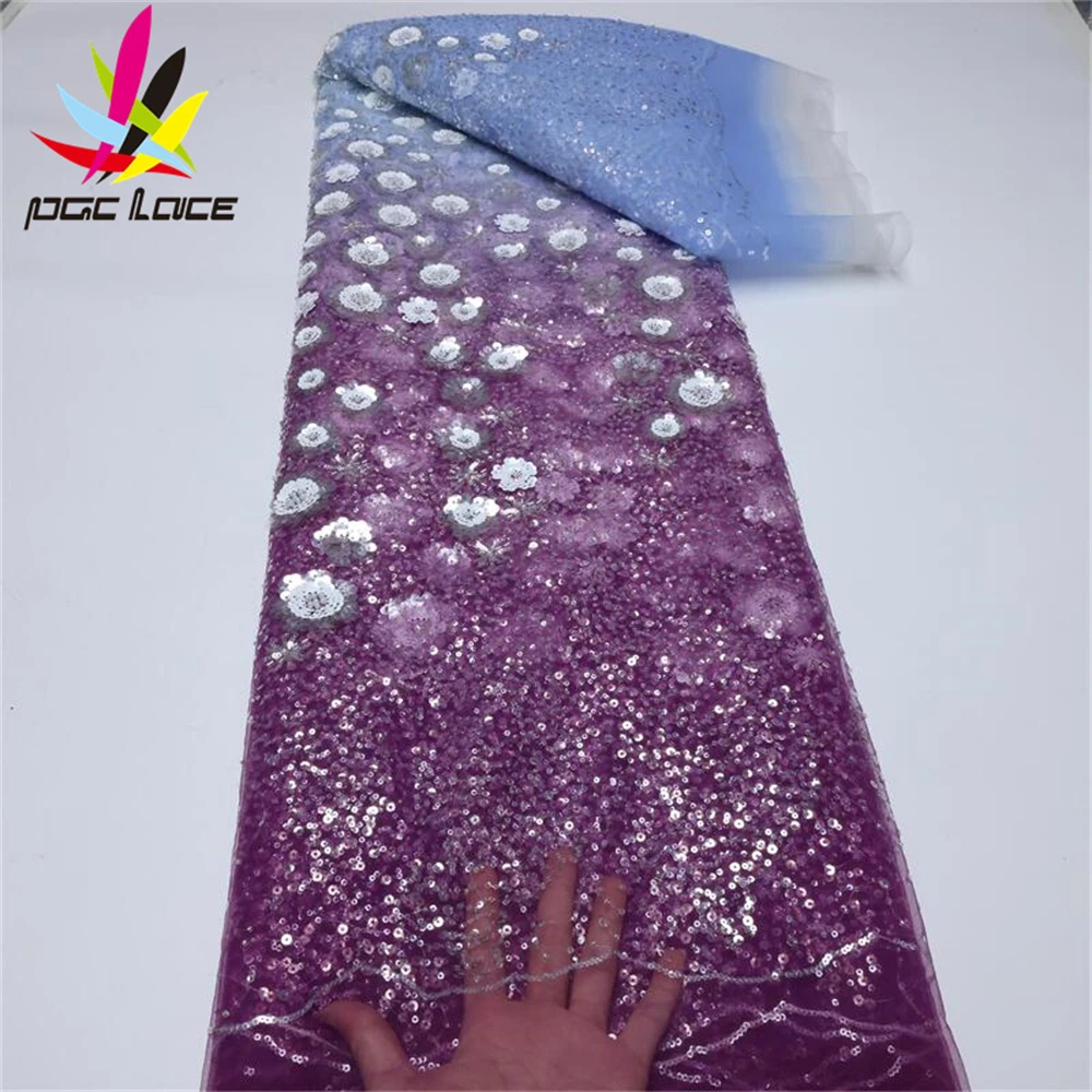 PGC African Mesh Lace Sequence Groom Fabric 2022 High Quality French Nigerian Tulle Lace Fabric For Sewing Wedding Dress LY992-6
PGC African Mesh Lace Sequence Groom Fabric 2022 High Quality French Nigerian Tulle Lace Fabric For Sewing Wedding Dress LY992-6