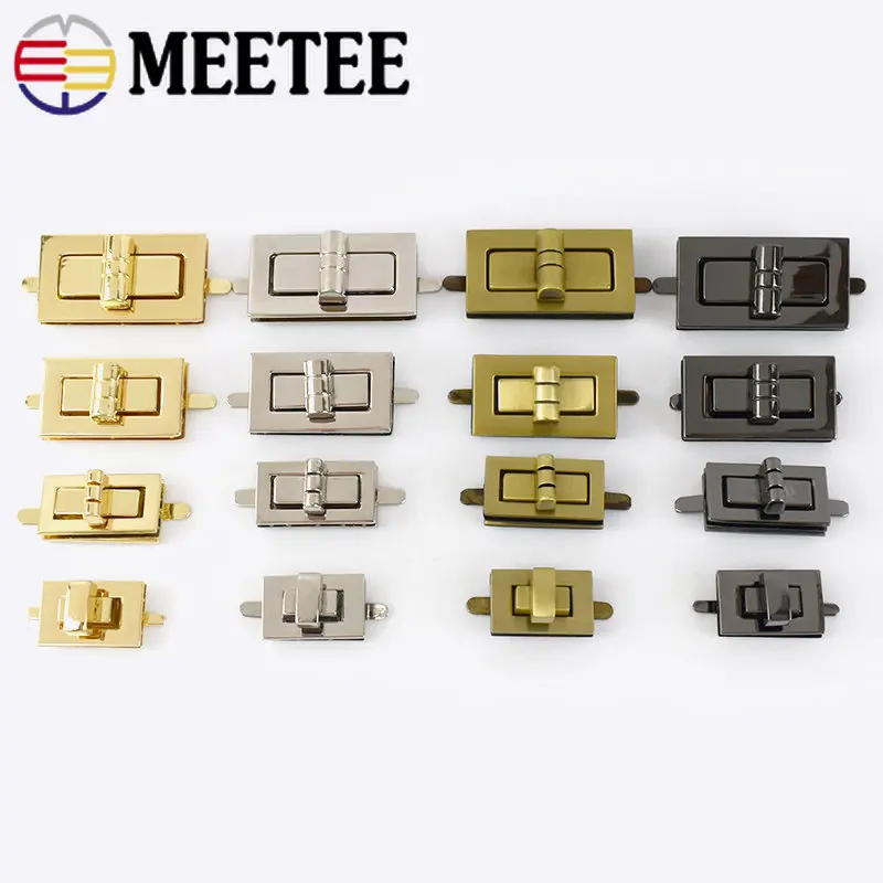 2/5Sets Metal Twist Turn Lock Buckle Purse Snap Clasps Closure Hasp Buckles Belt Hook Crafts Locks Clasp Accessories for Handbag
2/5Sets Metal Twist Turn Lock Buckle Purse Snap Clasps Closure Hasp Buckles Belt Hook Crafts Locks Clasp Accessories for Handbag