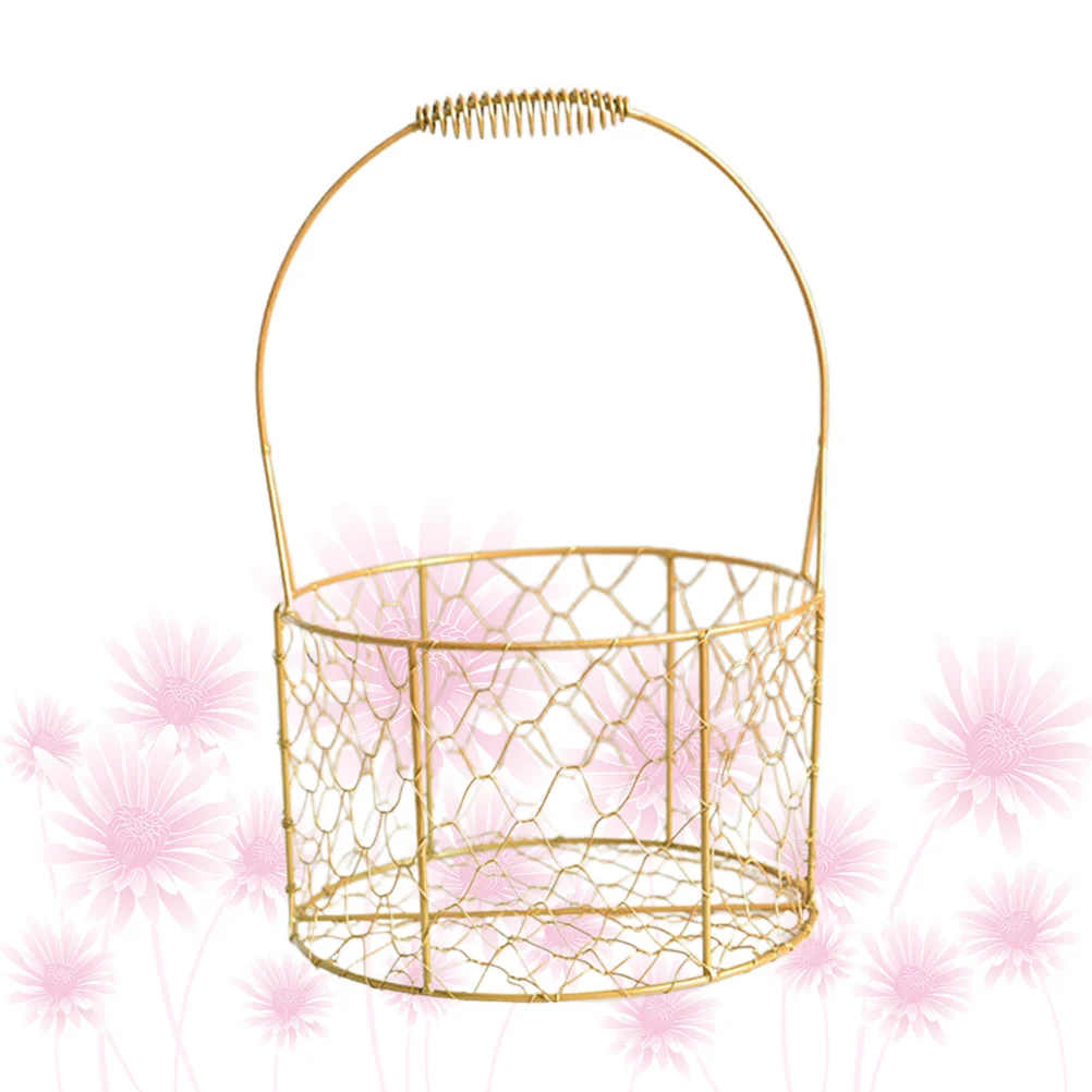 Basket Storage Wire Bathroom Bin Metal Iron Picnic Flower Container Shower Portable Vanity Egg Tote Snacks Bath Handle Organizer
Basket Storage Wire Bathroom Bin Metal Iron Picnic Flower Container Shower Portable Vanity Egg Tote Snacks Bath Handle Organizer