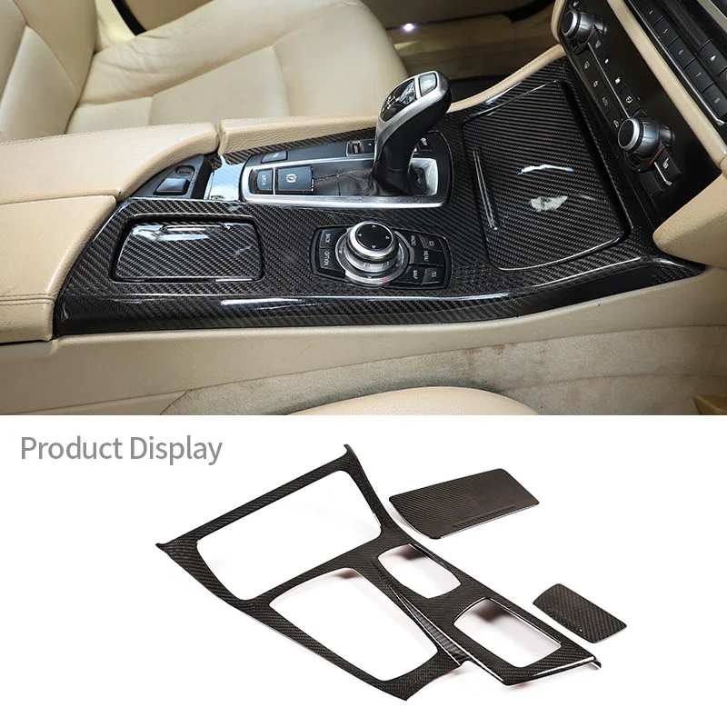 For BMW 5 Series F10 F11 2011-17 Real Carbon Fiber Car Central Control Gear Shift Panel Frame Cover LHD Car Interior Accessories
For BMW 5 Series F10 F11 2011-17 Real Carbon Fiber Car Central Control Gear Shift Panel Frame Cover LHD Car Interior Accessories