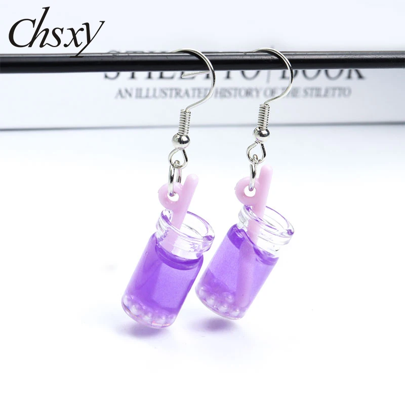 Sweet Candy Color Pearl Milk Tea Earring Creative Glass Eardrop Cute Emulational Pearls Diy Drink Cup Earring Girl Woman Jewelry
Sweet Candy Color Pearl Milk Tea Earring Creative Glass Eardrop Cute Emulational Pearls Diy Drink Cup Earring Girl Woman Jewelry