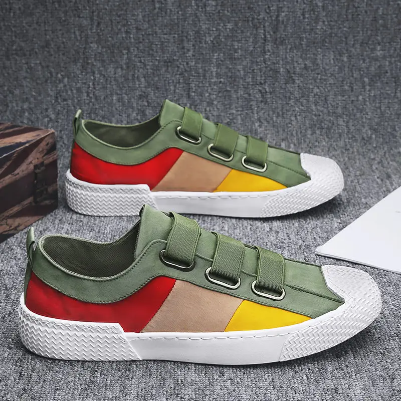 Men's Shoes Trend Comfortable Breathable Lazy Pedal Sneakers 2022 New Non-slip Shoes All-match Summer Casual Canvas Sports Shoes 
Men's Shoes Trend Comfortable Breathable Lazy Pedal Sneakers 2022 New Non-slip Shoes All-match Summer Casual Canvas Sports Shoes