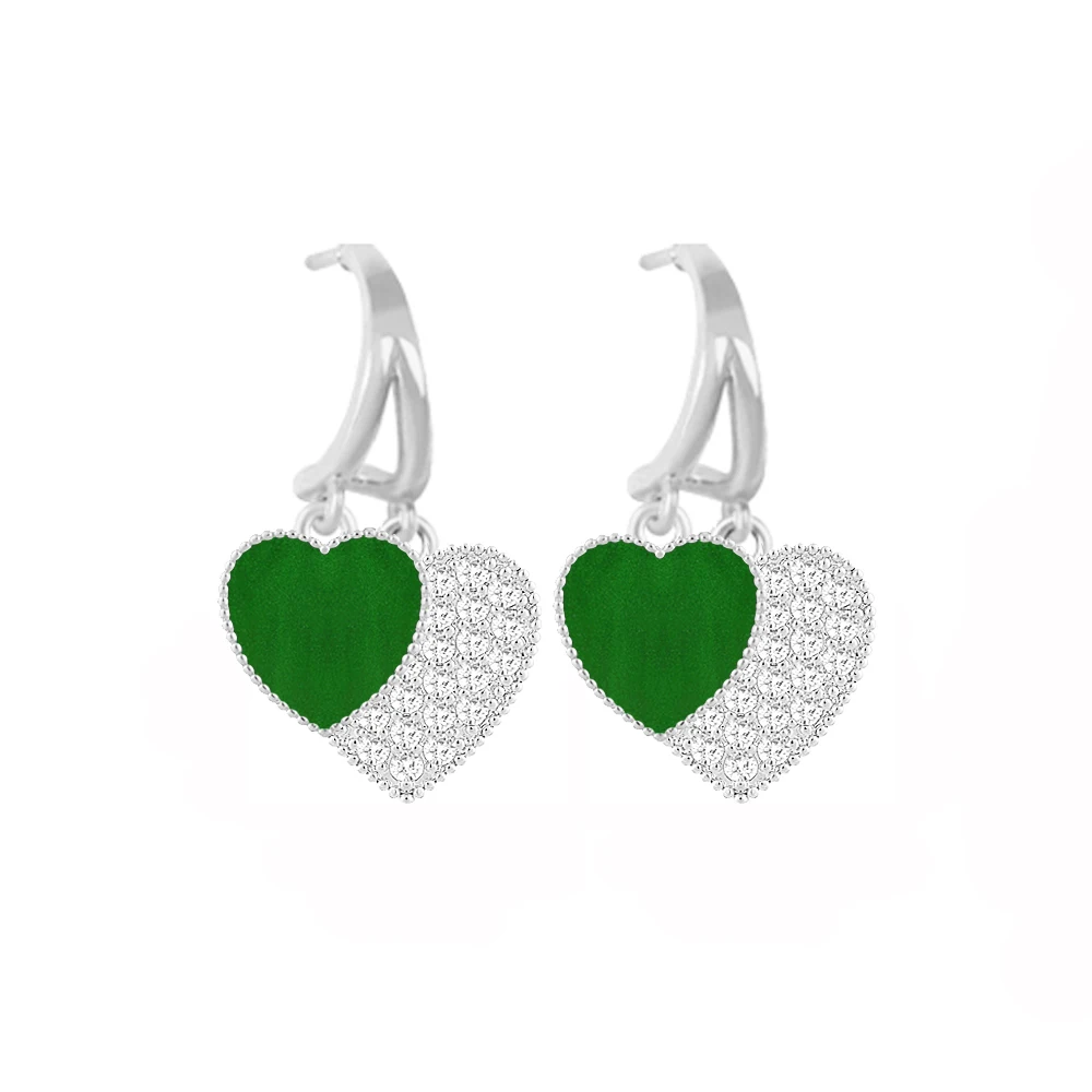 2022 Korean Fashion Unique Double Heart Shape Dangle Earring for Women Charm Love Heart Hanging Statement Drop Earring Jewelry
2022 Korean Fashion Unique Double Heart Shape Dangle Earring for Women Charm Love Heart Hanging Statement Drop Earring Jewelry