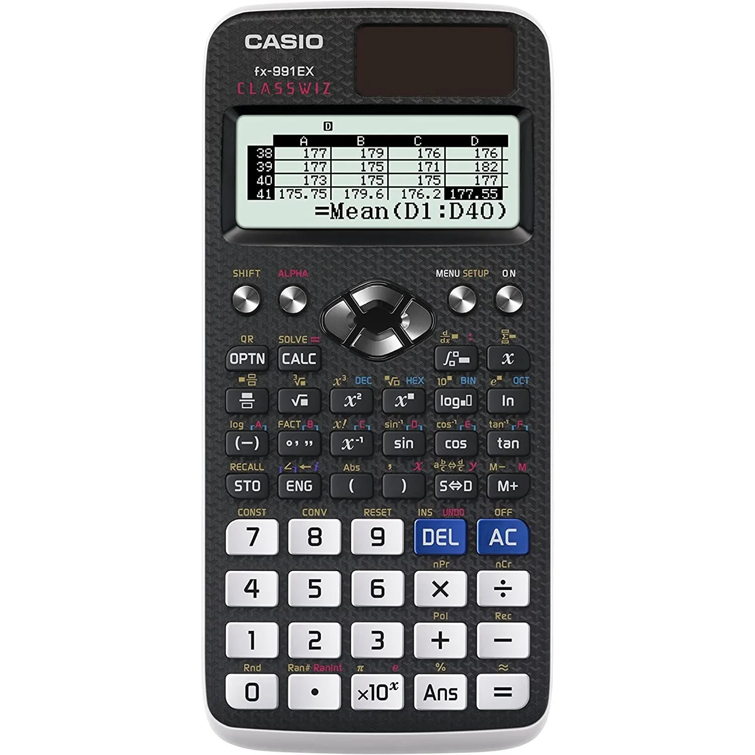 Оригинальный современный научный Калькулятор CASIO FX-991EX 552 функций для инженерных