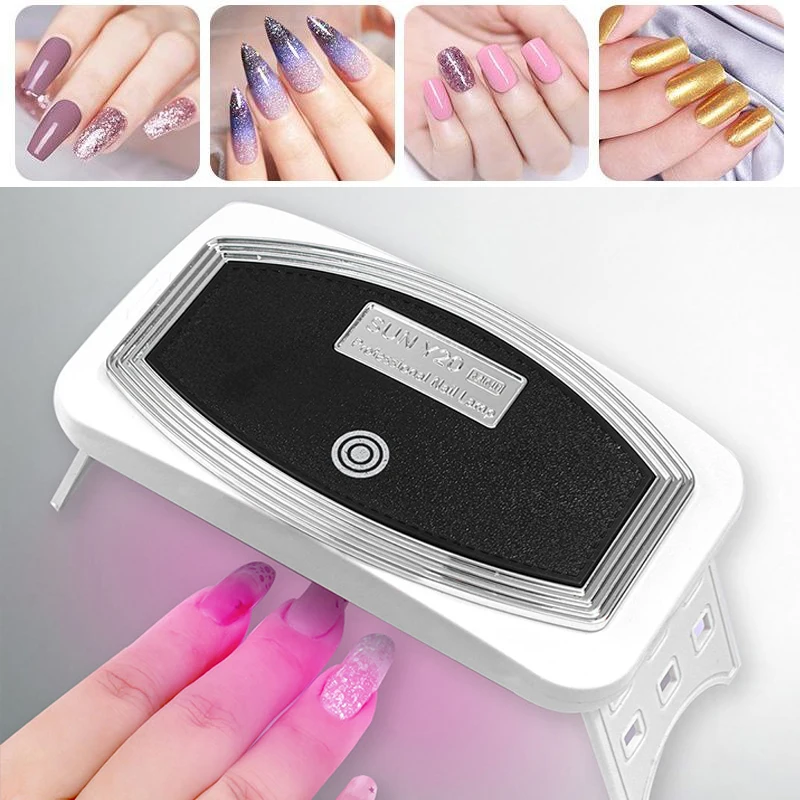 

Nail Dryer Portable Folding UV LED Nail Lamp UV Gel Nail Polish Fasting Curing Tool USB Charge Home Manicure Nail Machine Tool