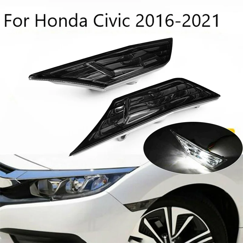 2 шт., боковые автомобильные фонари для Honda Civic Sedan Hatchback Coupe 2016-2021
2 шт., боковые автомобильные фонари для Honda Civic Sedan Hatchback Coupe 2016-2021