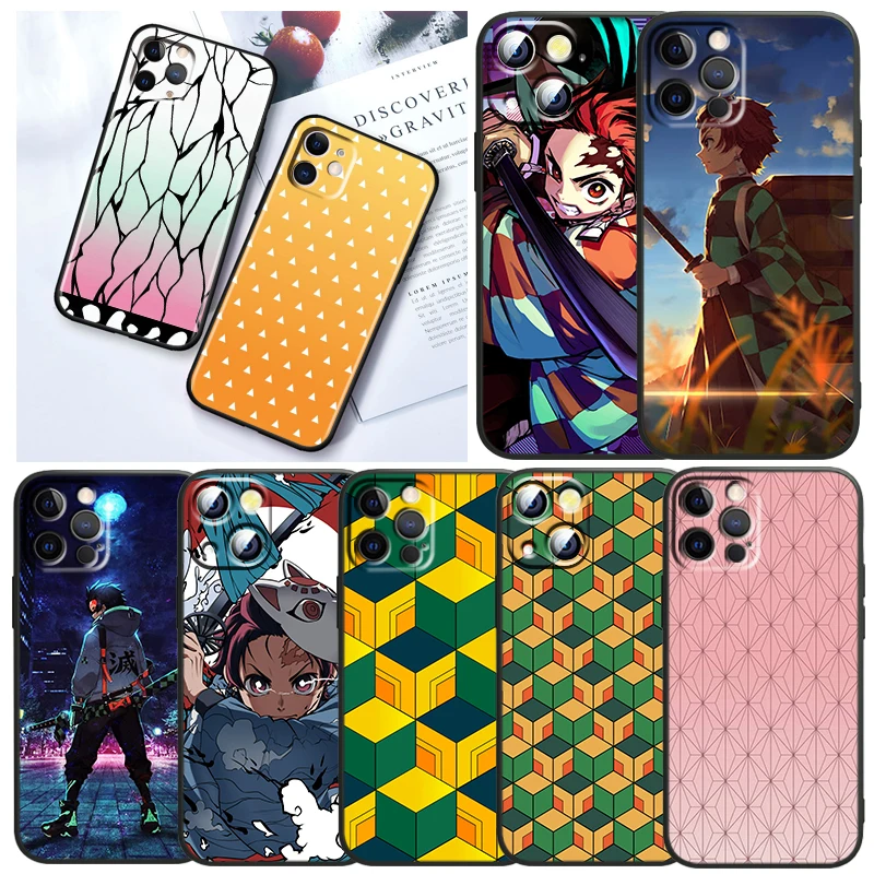 Demon Slayer Anime For Apple iPhone 13 12 Mini 11 XS Pro Max X XR 8 7 6 Plus SE 2020 5 Capa Black Soft TPU Phone Case
Demon Slayer Anime For Apple iPhone 13 12 Mini 11 XS Pro Max X XR 8 7 6 Plus SE 2020 5 Capa Black Soft TPU Phone Case
