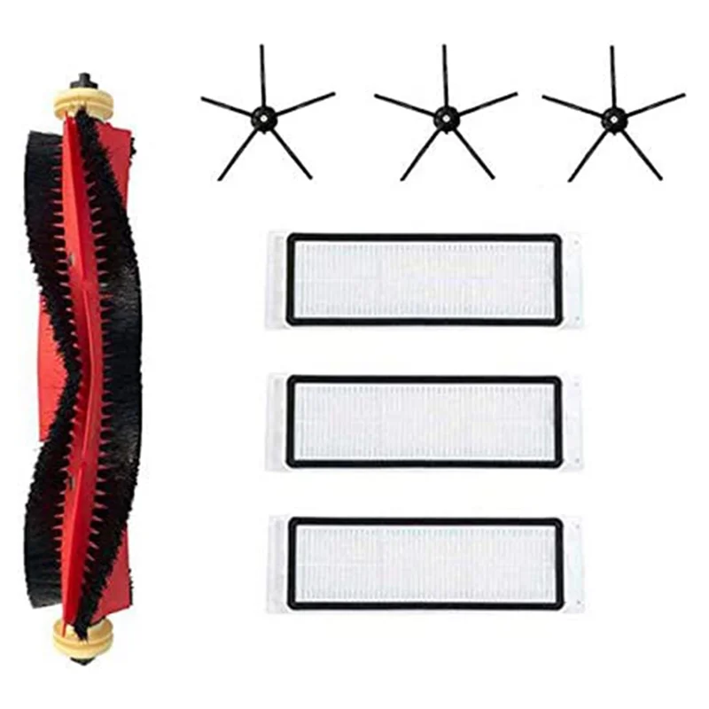 for S4 E4 S5 S6 S5 Max Rubber Side Brush Main Brush Filter Roller 7Pcs Accessories 
for S4 E4 S5 S6 S5 Max Rubber Side Brush Main Brush Filter Roller 7Pcs Accessories