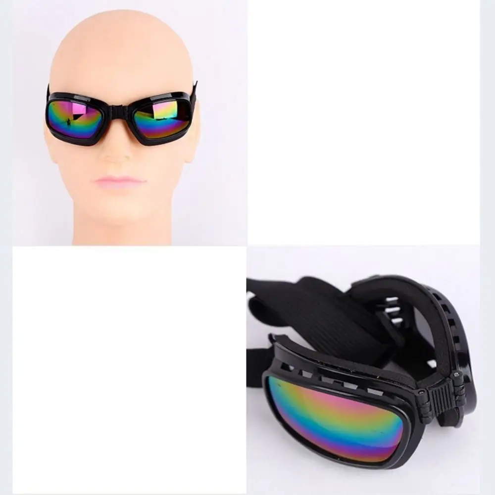 Windproof Cycling Glasses Foldable Vintage Snowboard Goggles Adjustable Imitation Shock Motorcycle Glasses Riding
Windproof Cycling Glasses Foldable Vintage Snowboard Goggles Adjustable Imitation Shock Motorcycle Glasses Riding