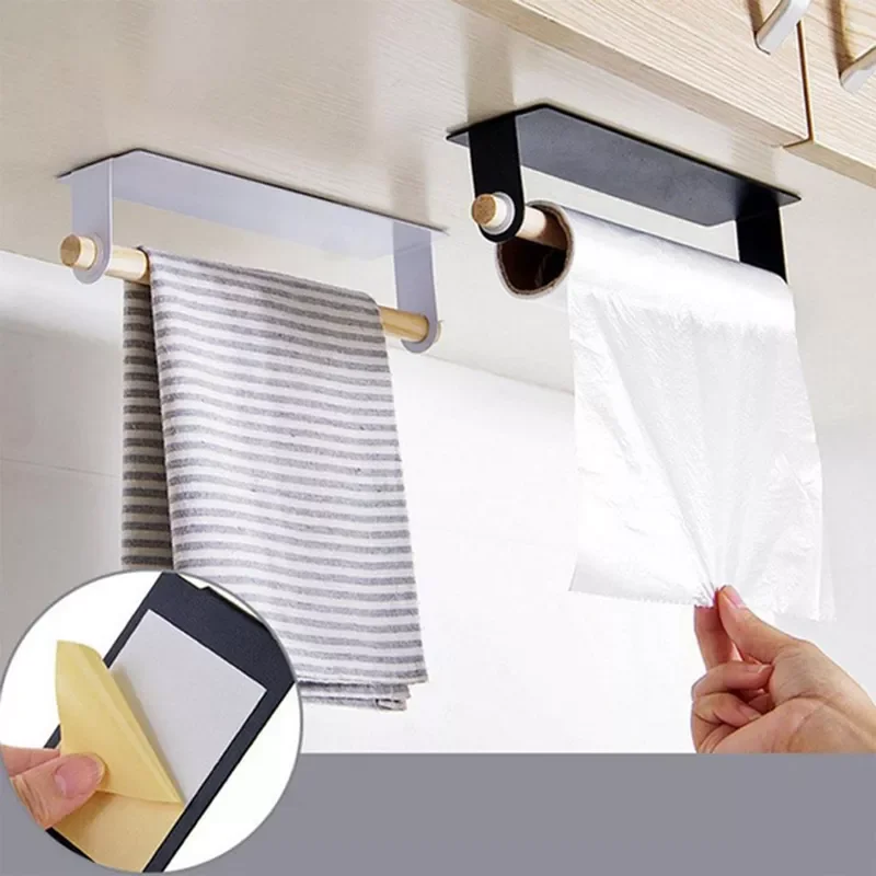 1PC Kitchen Self-adhesive Roll Paper Towel Holder Storage Rack Rags Towels Hanger for Kitchen Bathroom Bedroom Hanging Shelf
1PC Kitchen Self-adhesive Roll Paper Towel Holder Storage Rack Rags Towels Hanger for Kitchen Bathroom Bedroom Hanging Shelf
