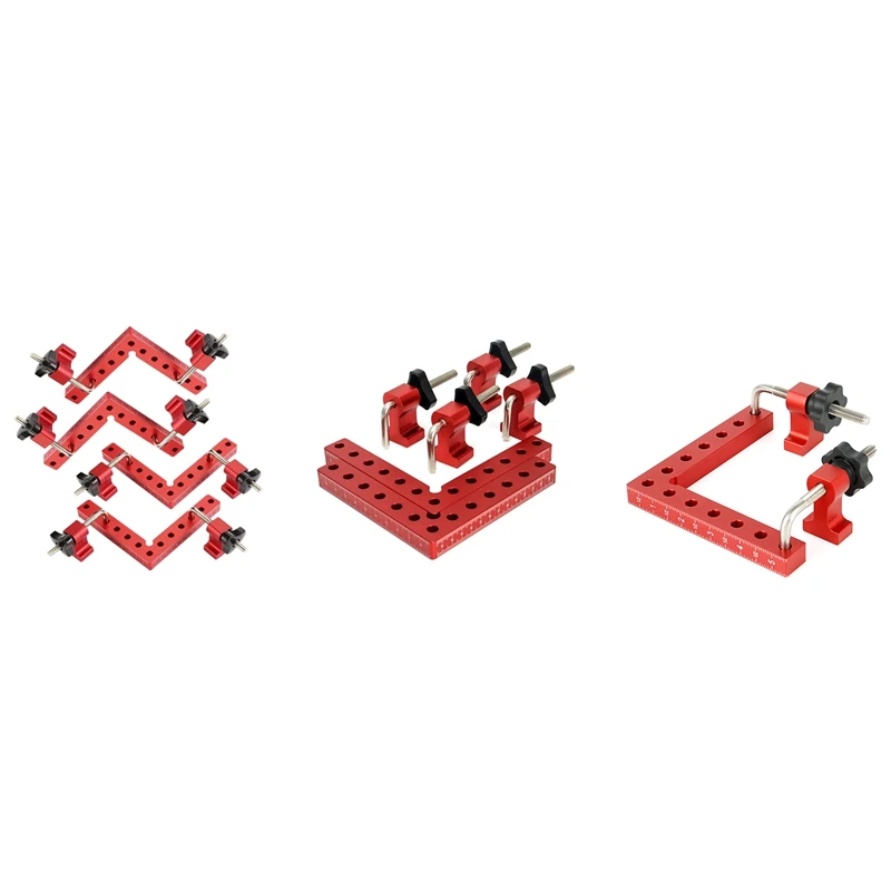 90 Degree Positioning Squares Right Angle Clamping 5.5X5.5Inch Woodworking Carpenter L-Type Corner Clamping Tool
90 Degree Positioning Squares Right Angle Clamping 5.5X5.5Inch Woodworking Carpenter L-Type Corner Clamping Tool