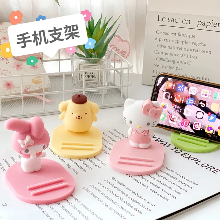 New Sanrioed Mobile Phone Holder Kawaii My Melody Cinnamoroll Kuromi Cute Desktop Stand Anime The Circus Series Gifts Girls
New Sanrioed Mobile Phone Holder Kawaii My Melody Cinnamoroll Kuromi Cute Desktop Stand Anime The Circus Series Gifts Girls