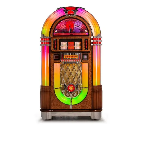 Original Crosley Crosley ultra-thin full-size jukebox modern music machine CR1208A-OA
Original Crosley Crosley ultra-thin full-size jukebox modern music machine CR1208A-OA