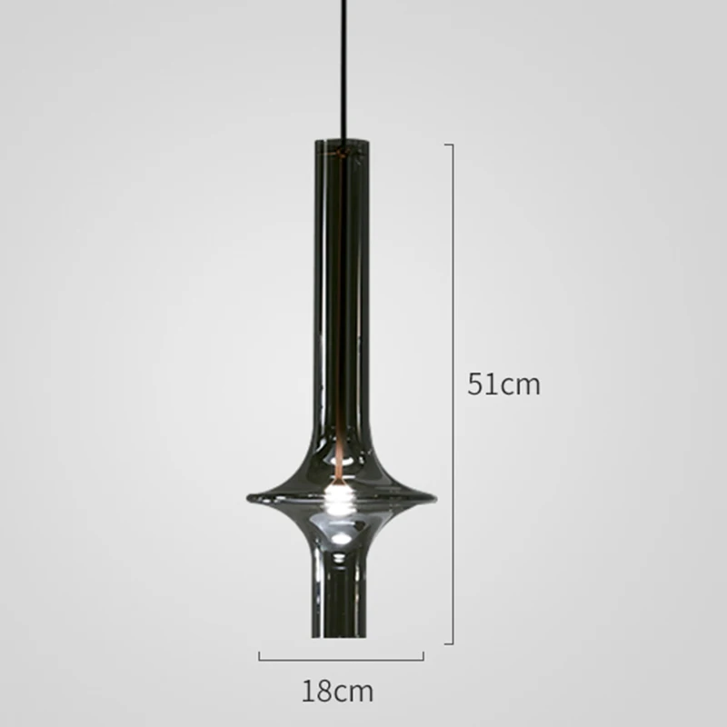Подвесной стеклянный светильник XunShiNi 
Подвесной стеклянный светильник XunShiNi