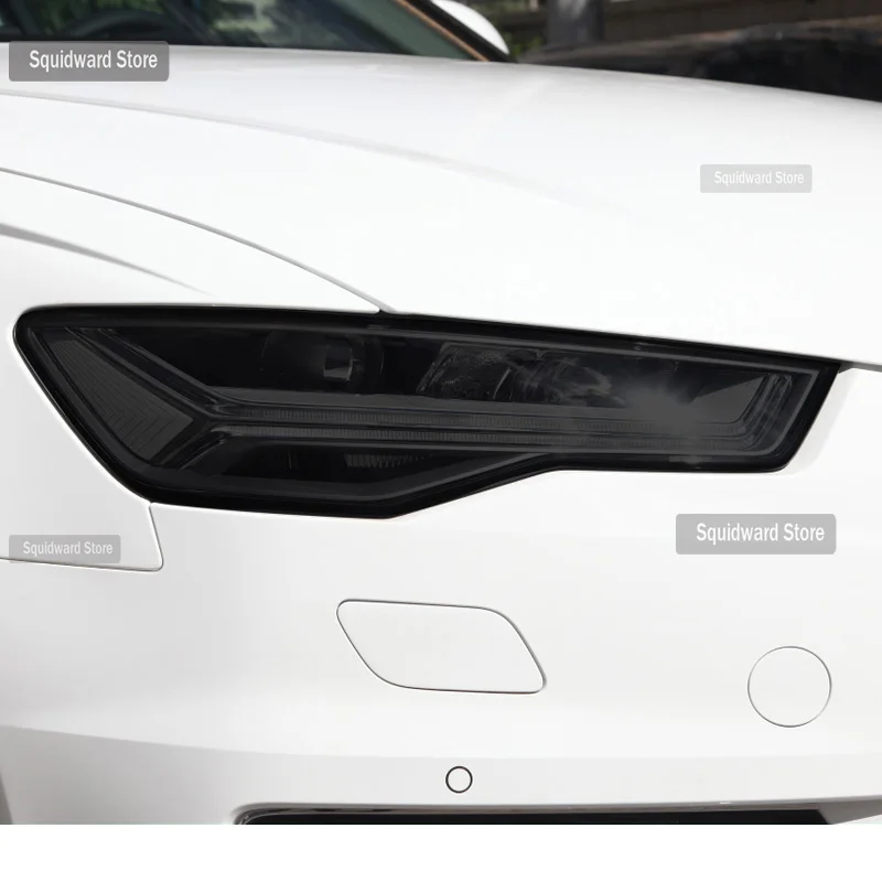 Car FrontHeadlamps Smoked Black TPU Protective film Anti-scratch Repair film Sticker For Audi A6 S6 RS8 2012-2018 Accessories 2P
Car FrontHeadlamps Smoked Black TPU Protective film Anti-scratch Repair film Sticker For Audi A6 S6 RS8 2012-2018 Accessories 2P