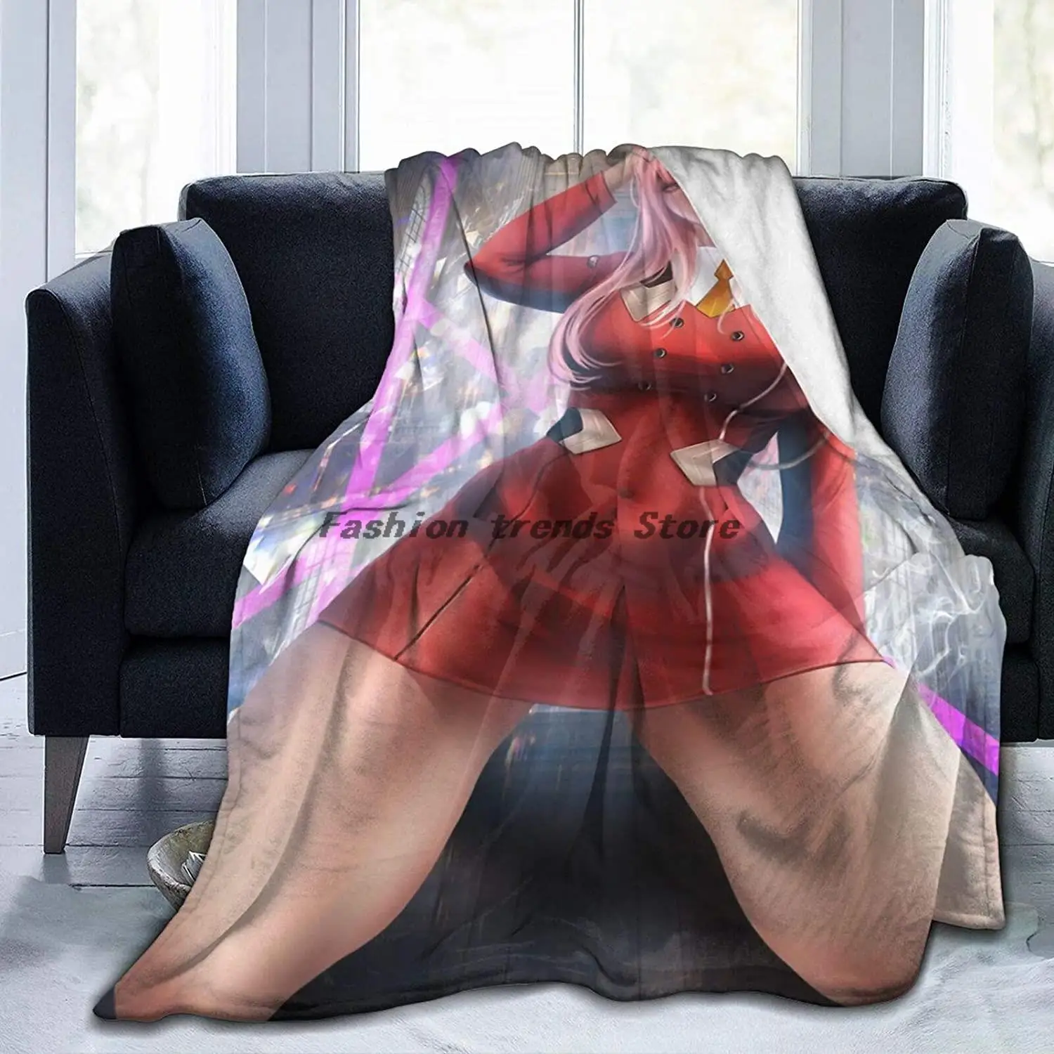 Darlinginthefranxx Zero Two Anime Waifu Throw Blanket Fuzzy Warm Throws for Winter Bedding,3D Printing Soft Micro Fleece Blanket
Darlinginthefranxx Zero Two Anime Waifu Throw Blanket Fuzzy Warm Throws for Winter Bedding,3D Printing Soft Micro Fleece Blanket