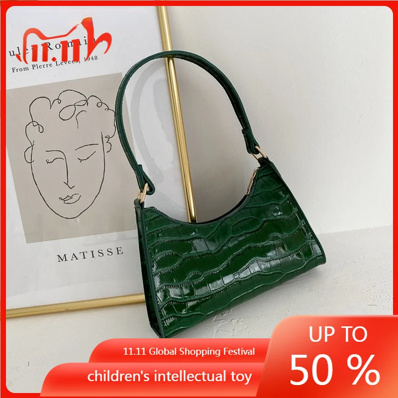 Сумка из искусственной кожи с крокодиловым узором, дамская сумочка на плечо, модный Повседневный Ретро тоут для подмышек, маленький клатч, П...
Сумка из искусственной кожи с крокодиловым узором, дамская сумочка на плечо, модный Повседневный Ретро тоут для подмышек, маленький клатч, П...