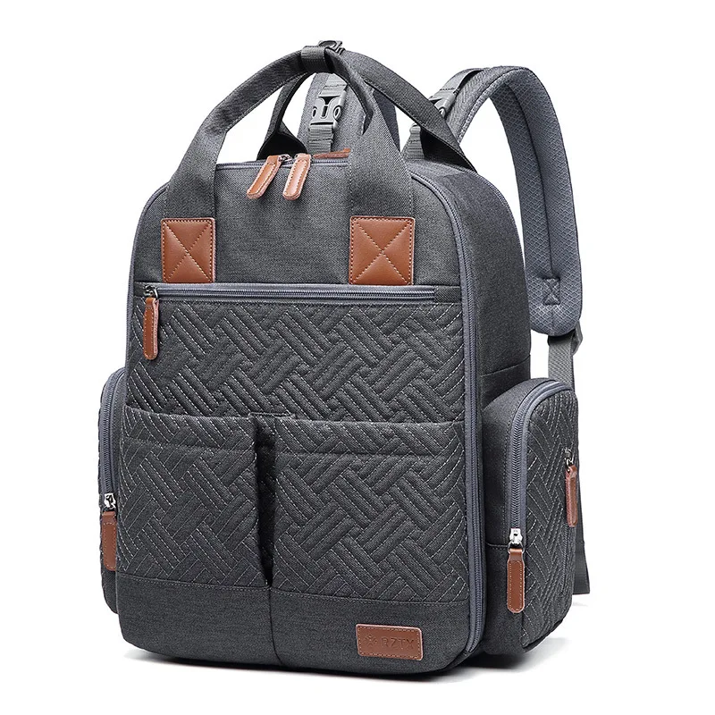 Multicolor Oxford Cloth New Mummy Bag Embossed Dark Pattern Fashion Mother and Baby Bag Wet and Dry Separation Travel Bag
Multicolor Oxford Cloth New Mummy Bag Embossed Dark Pattern Fashion Mother and Baby Bag Wet and Dry Separation Travel Bag