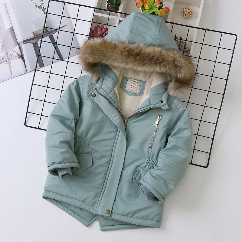 Children's down cotton coats for 3-14 years fur collar thicken plush kids jackets Casual boys girls winter coats down clothes
Children's down cotton coats for 3-14 years fur collar thicken plush kids jackets Casual boys girls winter coats down clothes