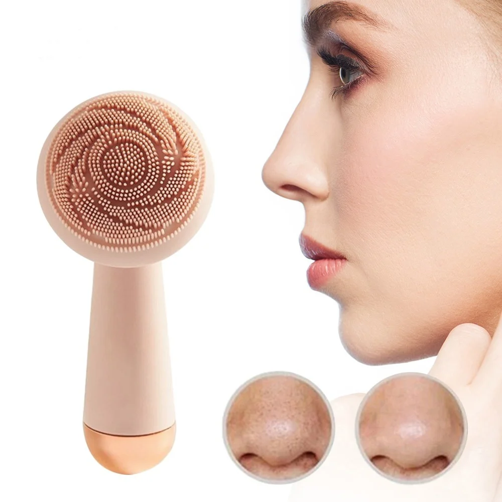 Electronic Multifunction Vibration Brush Face Cleaning Electric Silicone Facial Deep Pore Cleansing Cleansing Brush Cleansing
Electronic Multifunction Vibration Brush Face Cleaning Electric Silicone Facial Deep Pore Cleansing Cleansing Brush Cleansing