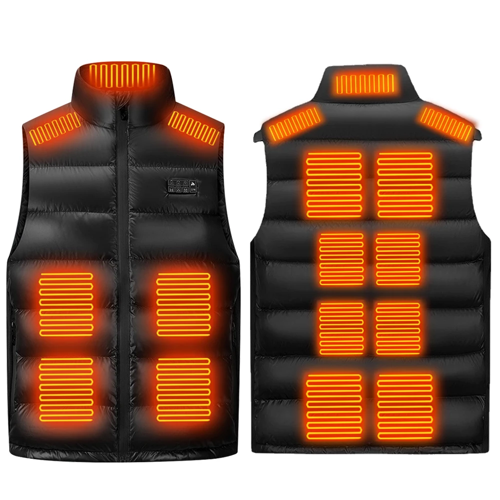 2022 NEW Men Jacket USB Smart Heating Vest 17 Area Womens Winter Warm Vest Waistcoat For Sports Hiking Oversized 5XL
2022 NEW Men Jacket USB Smart Heating Vest 17 Area Womens Winter Warm Vest Waistcoat For Sports Hiking Oversized 5XL