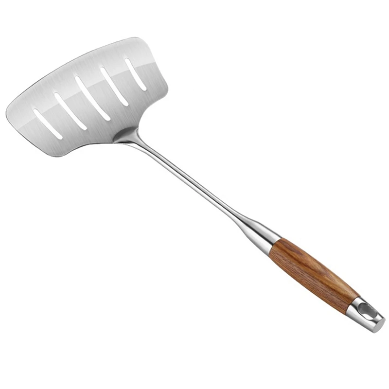 Stainless Steel Fish Spatula with Long Handle/Slotted Turner for Steak Fish/Kitchen Frying and Grilling Tools B
Stainless Steel Fish Spatula with Long Handle/Slotted Turner for Steak Fish/Kitchen Frying and Grilling Tools B
