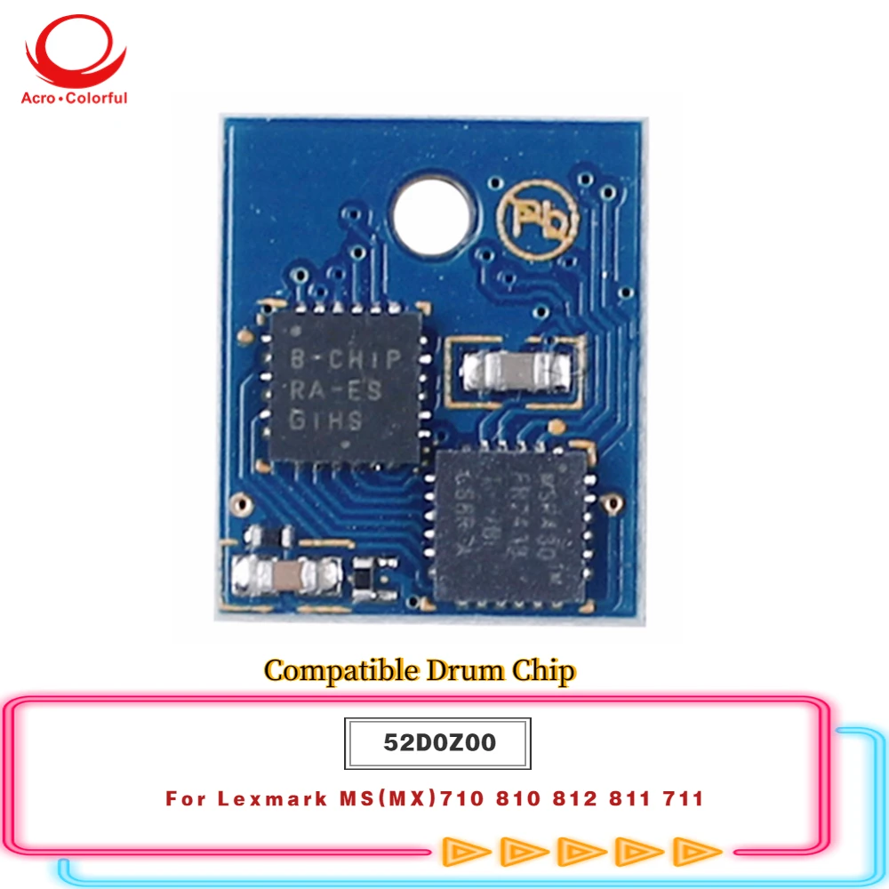 100K 52D0Z00 барабанный чип для Lexmark MS(MX)710 810 812 811 711 заправка картриджа с тонером для лазерного принтера
100K 52D0Z00 барабанный чип для Lexmark MS(MX)710 810 812 811 711 заправка картриджа с тонером для лазерного принтера