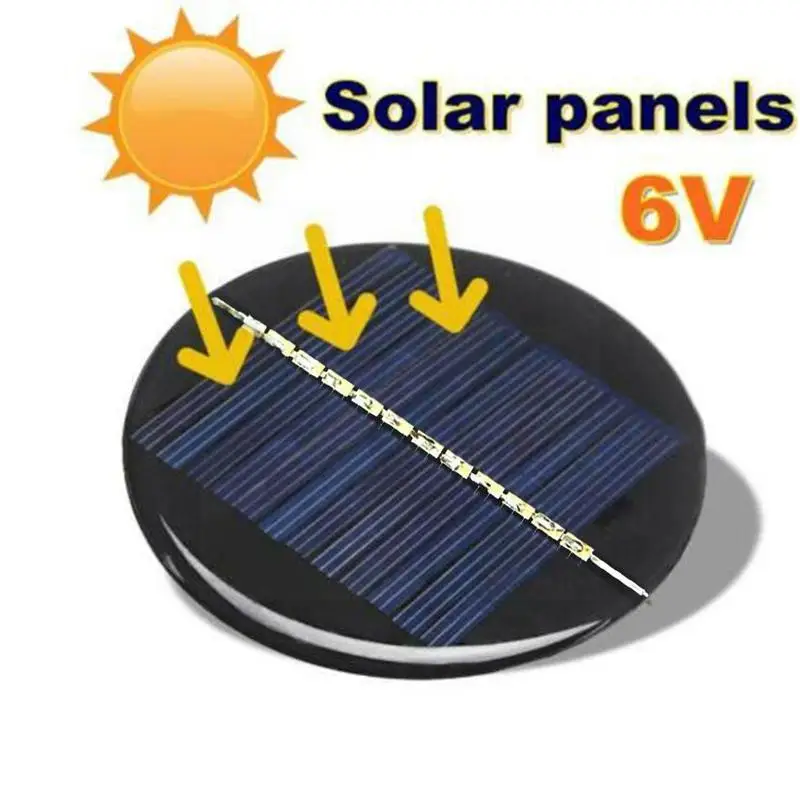 1pcs Polykristallines Silizium 6v Solar Rundklebebrett Diy Durchmesser Battery Charger Mini Solar Panel Solar System 80mm T1S2
1pcs Polykristallines Silizium 6v Solar Rundklebebrett Diy Durchmesser Battery Charger Mini Solar Panel Solar System 80mm T1S2