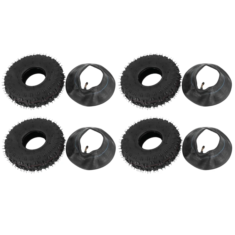 4X 4.10-4 410-4 4.10/3.50-4 Inner Tube+Tire For Garden Rototiller Snow Blower Mowers Hand Truck Wheelbarrow Go Cart Kid
4X 4.10-4 410-4 4.10/3.50-4 Inner Tube+Tire For Garden Rototiller Snow Blower Mowers Hand Truck Wheelbarrow Go Cart Kid