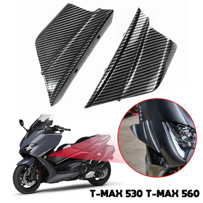 Motorcycle Winglets, Carbon Fiber Side Wing Air Deflectors Fairing Winglets for Yamaha T-MAX 530 T-MAX 560 2012-2021
Motorcycle Winglets, Carbon Fiber Side Wing Air Deflectors Fairing Winglets for Yamaha T-MAX 530 T-MAX 560 2012-2021
