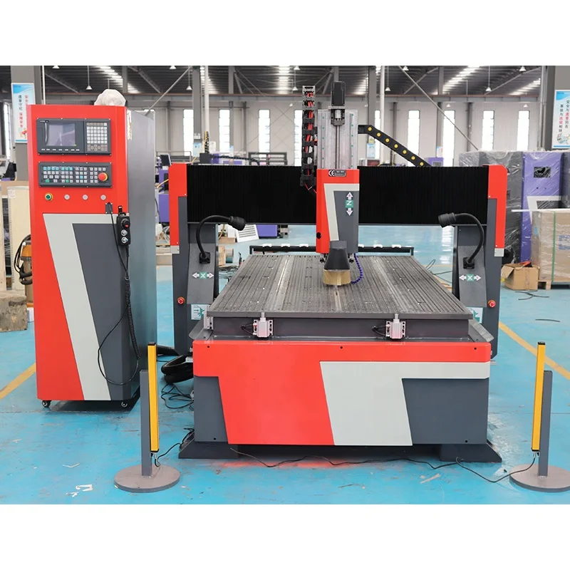 

1325 2030 3D Woodworking Cutting Carving Milling Machines Price 3/4 Axis Atc CNC Router Machine for Wood MDF Furniture Door