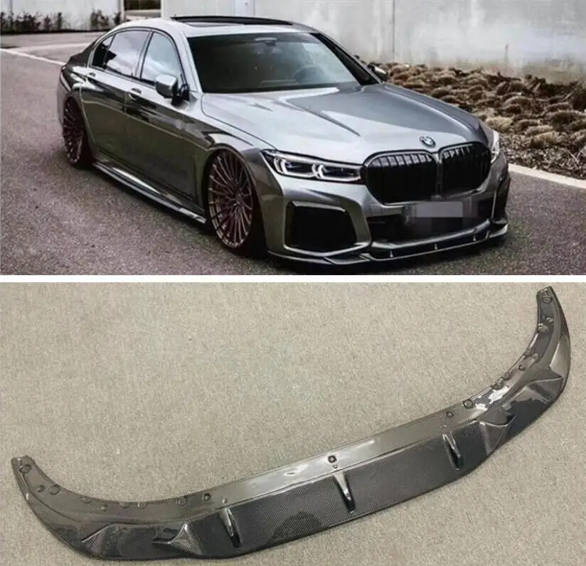 For BMW 7 Series G11 G12 G13 2019 2020 2021 2022 Front Bumper Lip Splitters Cup Flaps Cover Real Carbon Fiber
For BMW 7 Series G11 G12 G13 2019 2020 2021 2022 Front Bumper Lip Splitters Cup Flaps Cover Real Carbon Fiber