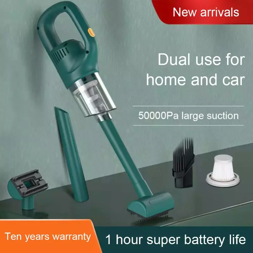 120W Portable Car Wireless Vacuum Cleaner robot 50000pa Powerful Suction Wet And Dry Smart Cordless Household Cleaning Tools
120W Portable Car Wireless Vacuum Cleaner robot 50000pa Powerful Suction Wet And Dry Smart Cordless Household Cleaning Tools